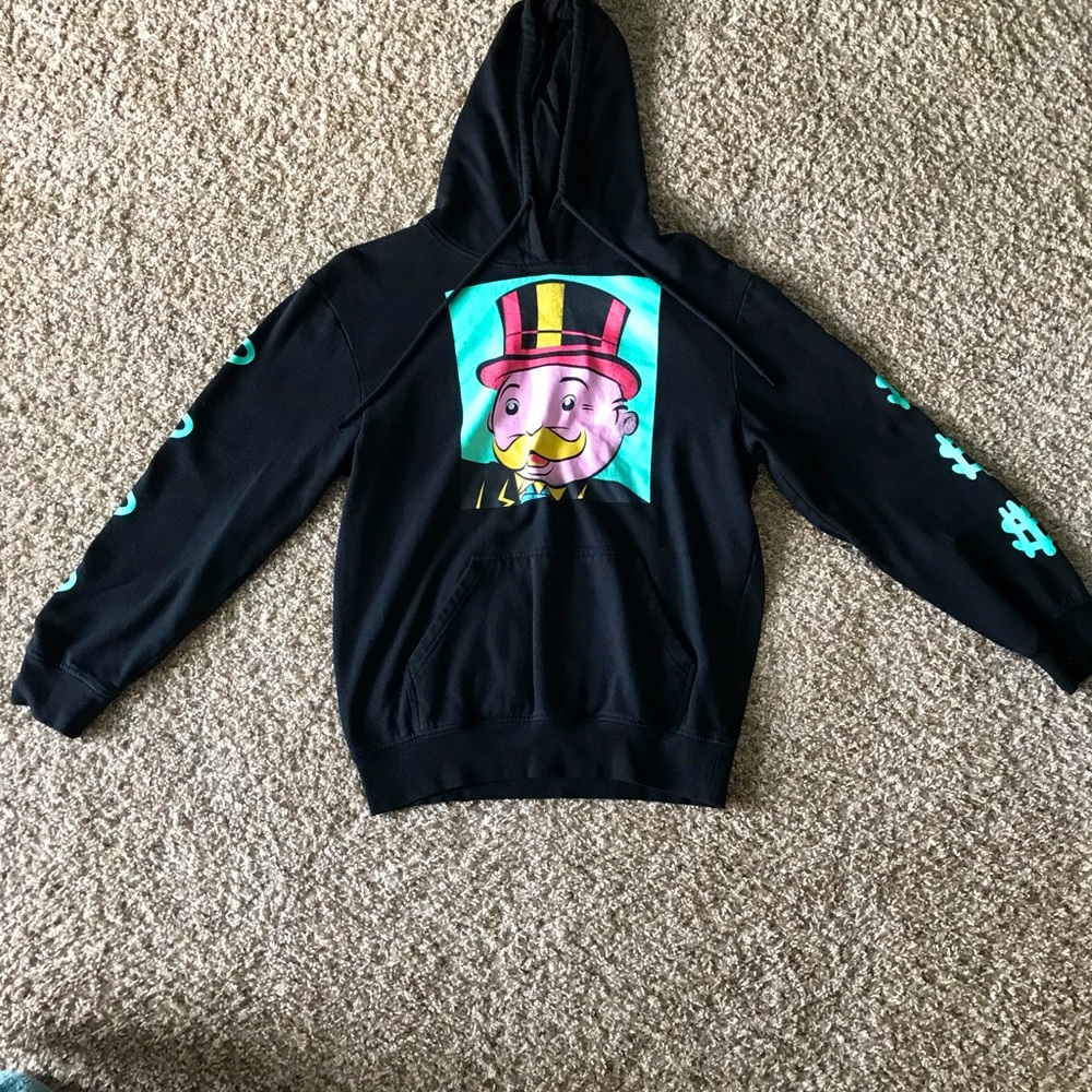 COPY - Black Monopoly Hoodie